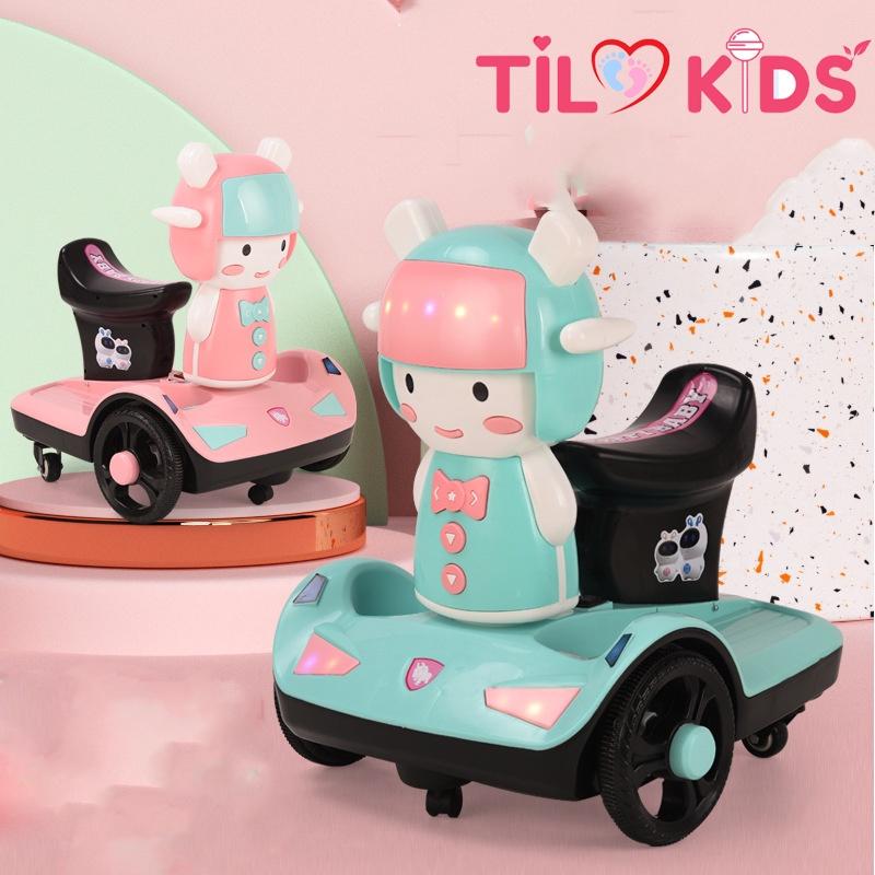 Xe điện trẻ em có điều khiển TILO KIDS TLK-6666 siêu đáng yêu cho bé