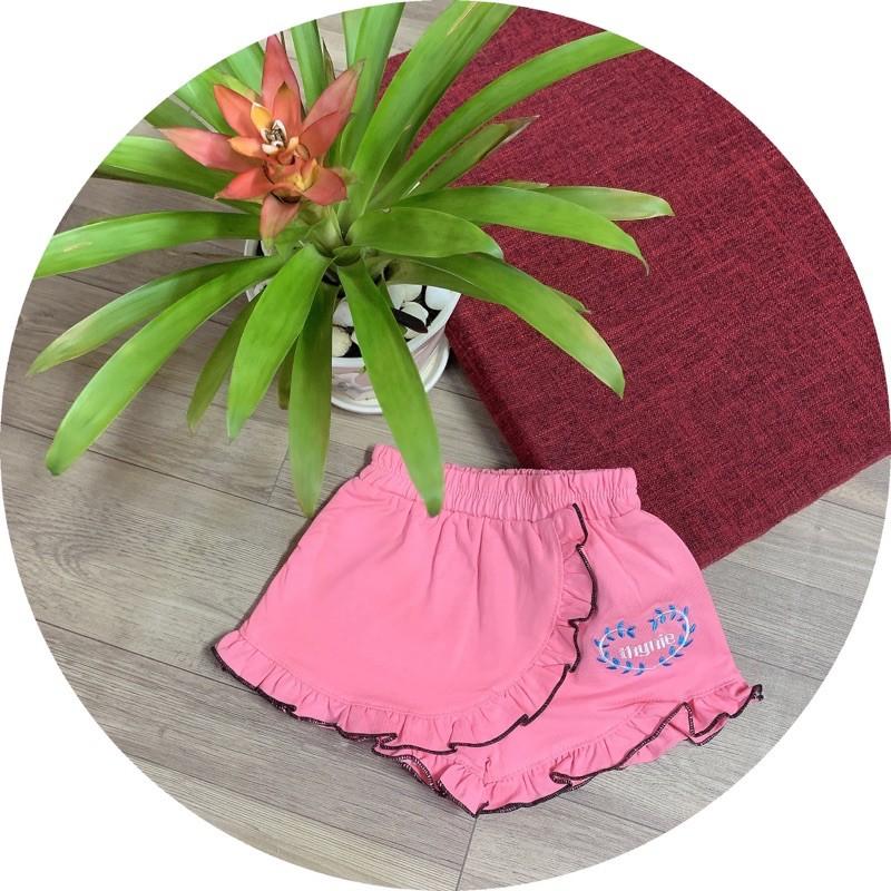 Quần Váy Bé Gái Thun 100% Sợi Cotton Mềm Mát