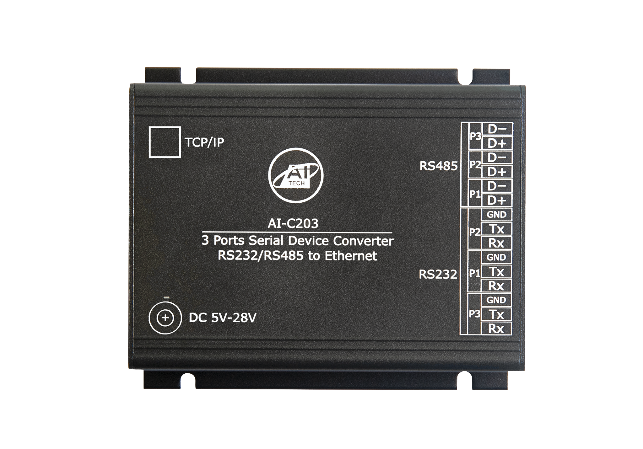 THIẾT BỊ CHUYỂN ĐỔI GIAO TIẾP RS232/RS485 sang Ethernet 3 CỔNG - Hàng Chính hãng AITECH