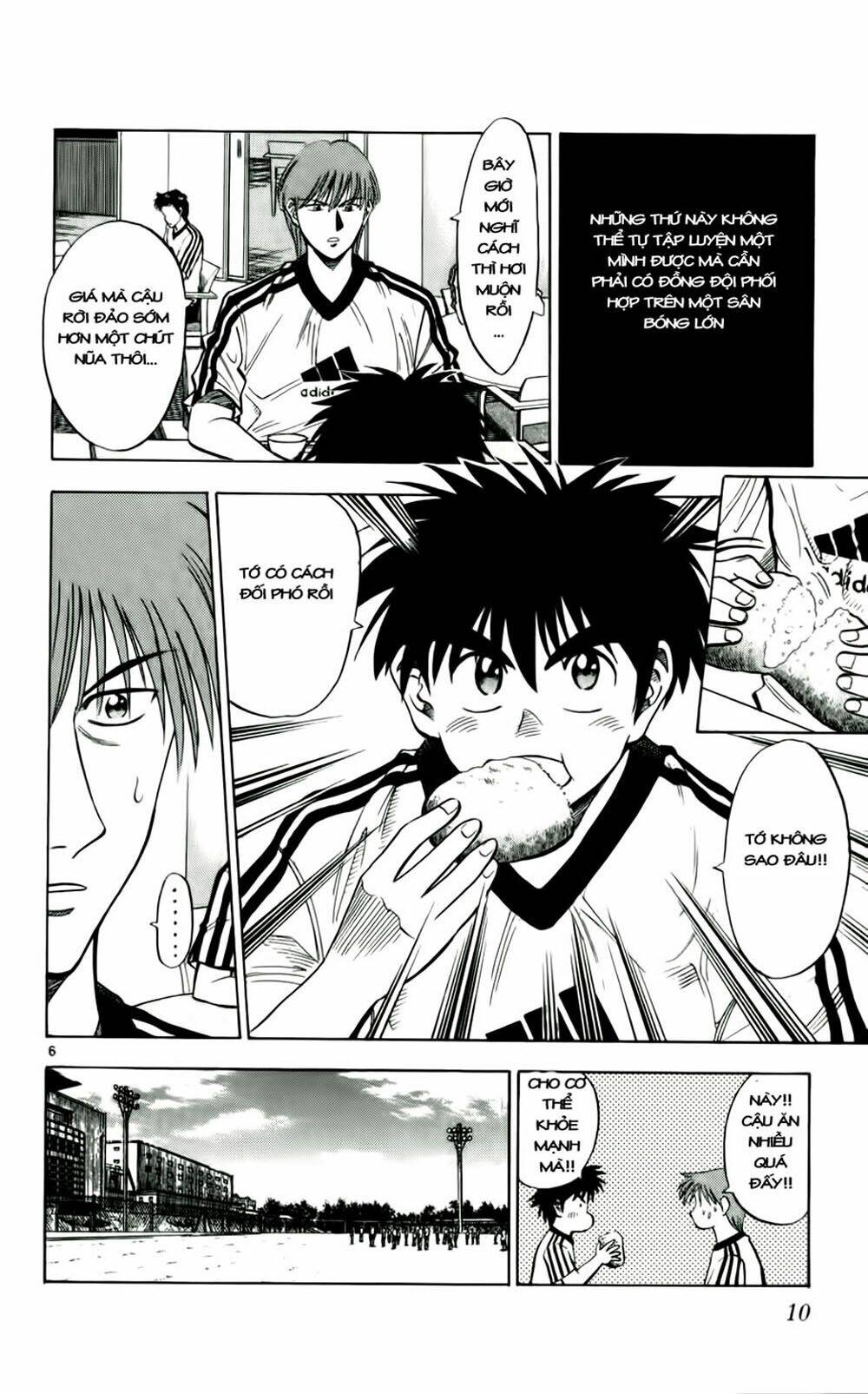 vũ điệu trên sân cỏ - fantasista chapter 36 11