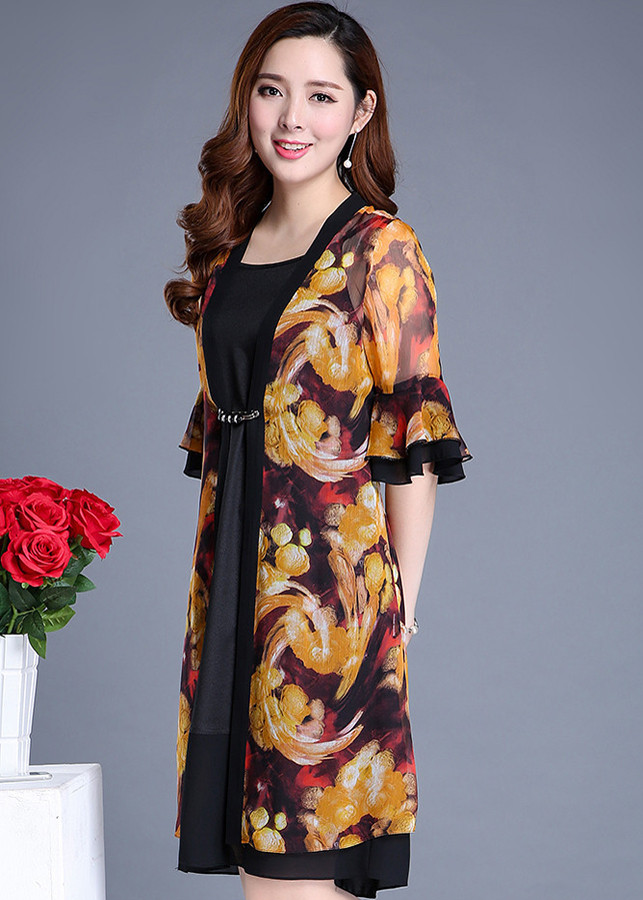 VÁY THIẾT KẾ SANG TRỌNG SET 2 GIẤU BỤNG_TB 250.51