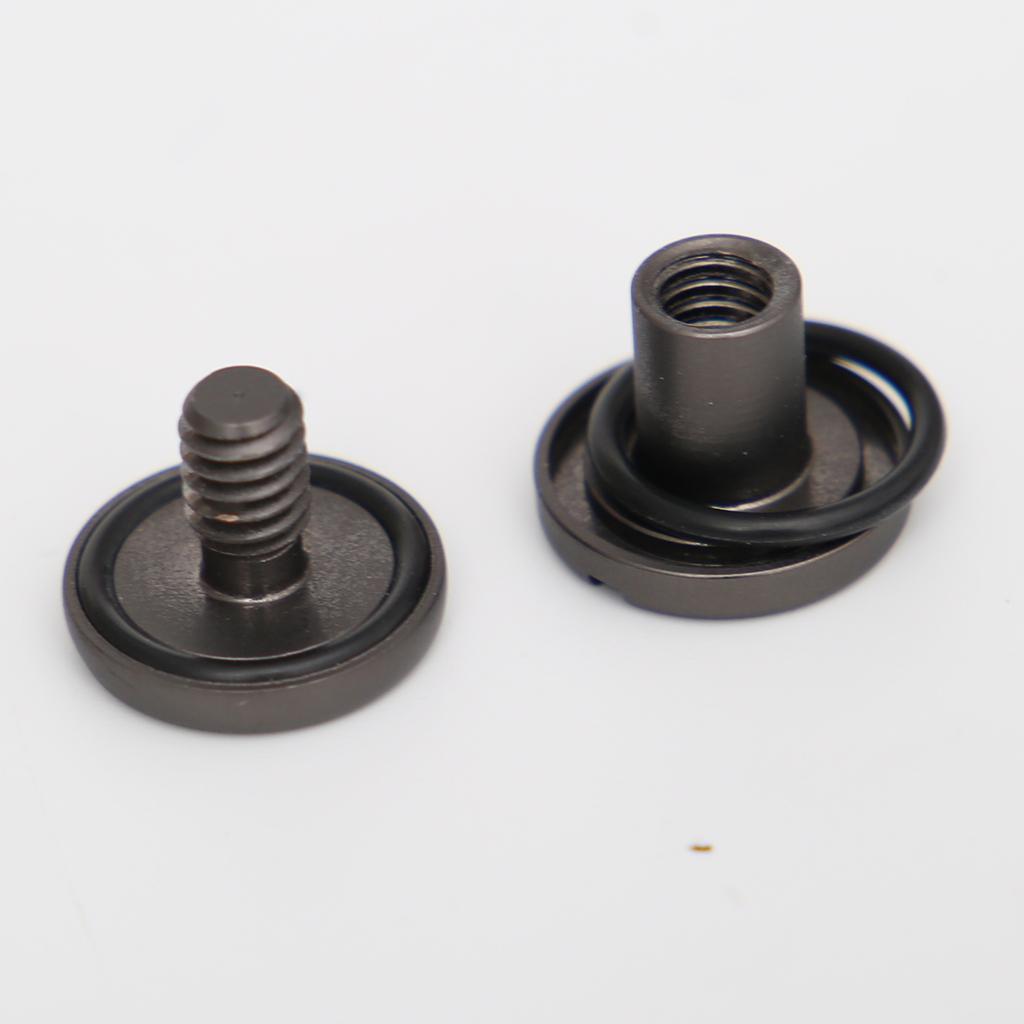 2 Packs Tech Scuba Diving Diver BCD Backplate Book Screw Dive Accessories