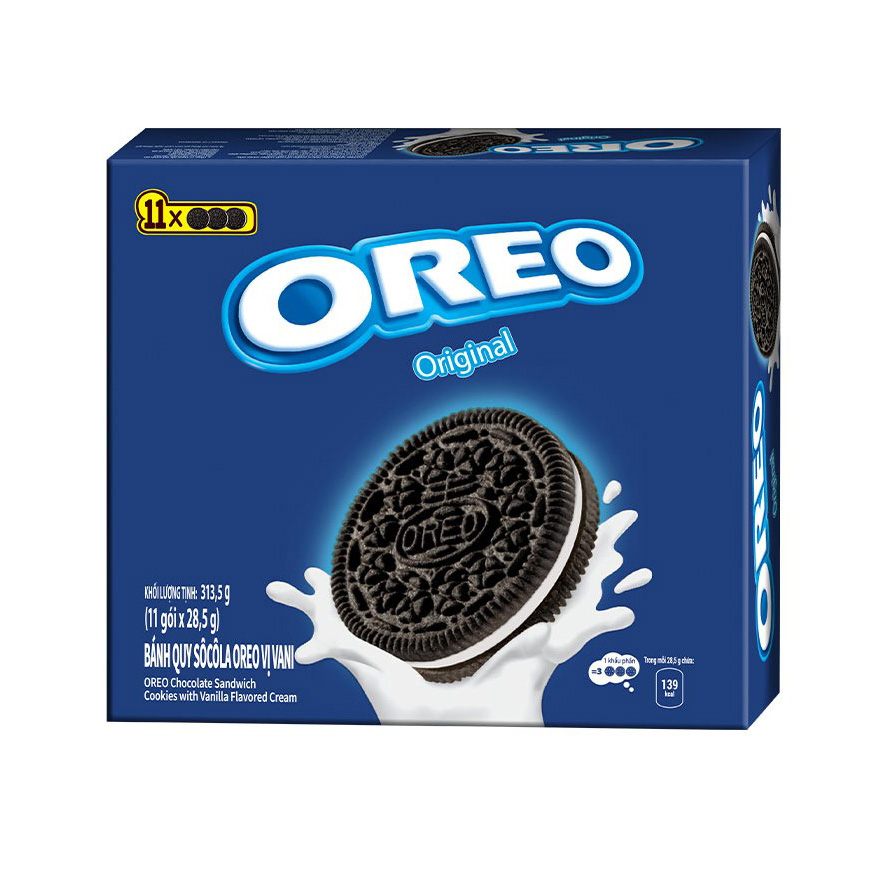 Combo 2 hộp Bánh quy OREO vị vani