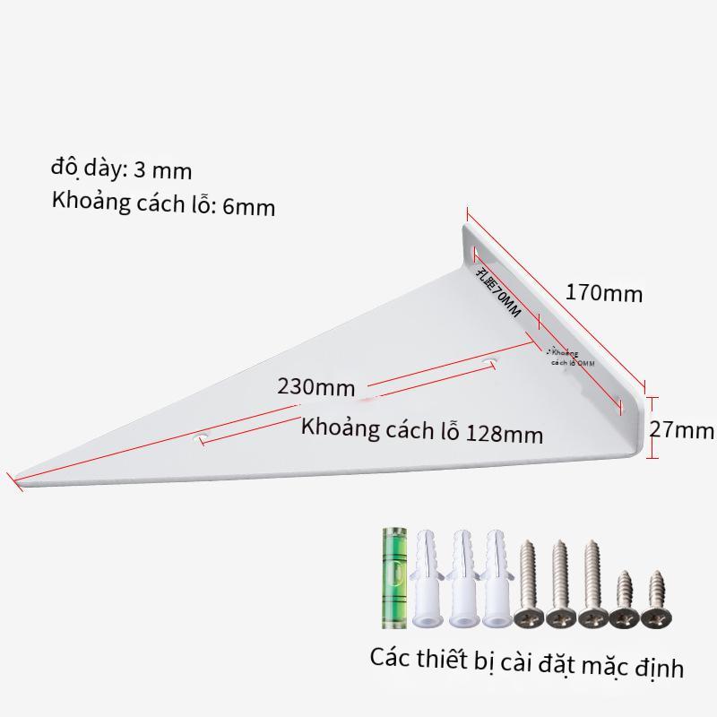 Giá thấp nhất khung vô hình khung treo tường một từ khung hỗ trợ phân vùng cố định hình tam giác góc phải khung chịu lực hỗ trợ tấm lớp