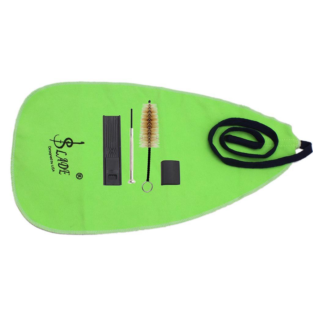 5-in-1 Cleaning Kit Parts for Flute Sax Saxophone Woodwind Instruments