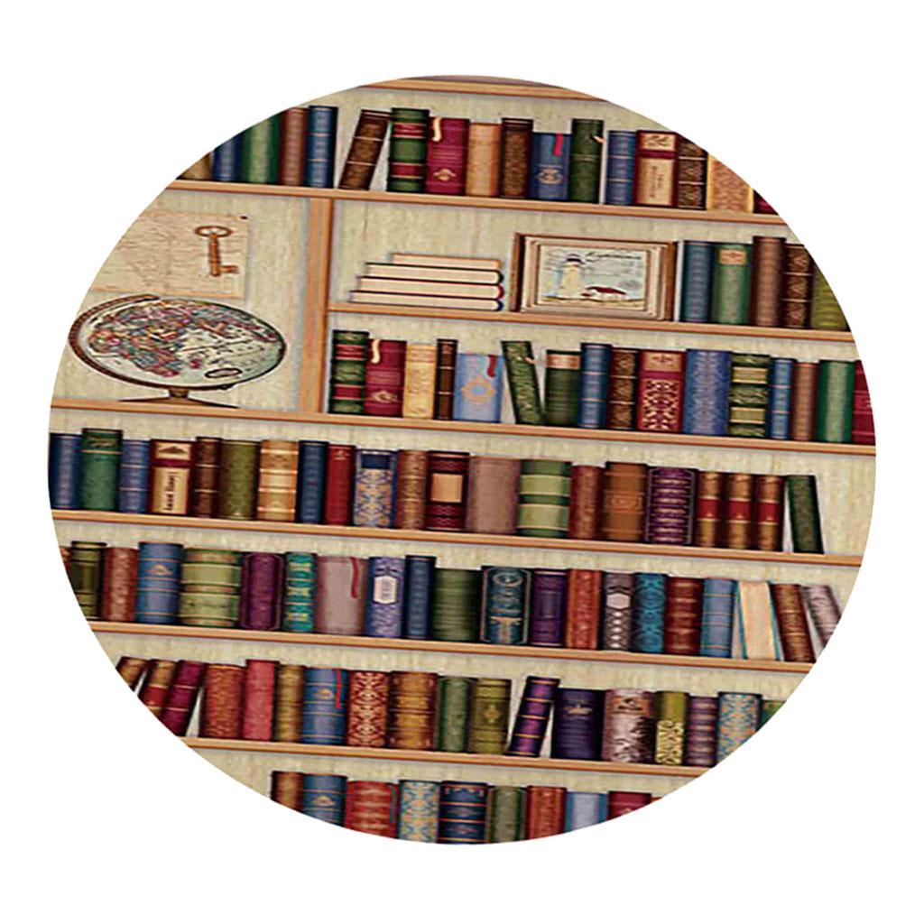 Waterproof  Round Tablecloth Round Table Cover for Table Dia 59inch