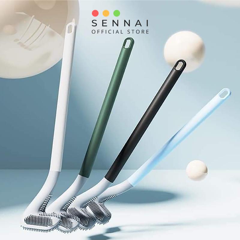 Cọ Toilet, Bồn Cầu, Nhà Vệ Sinh Silicon SenNai Thông Minh - Mẫu Mới