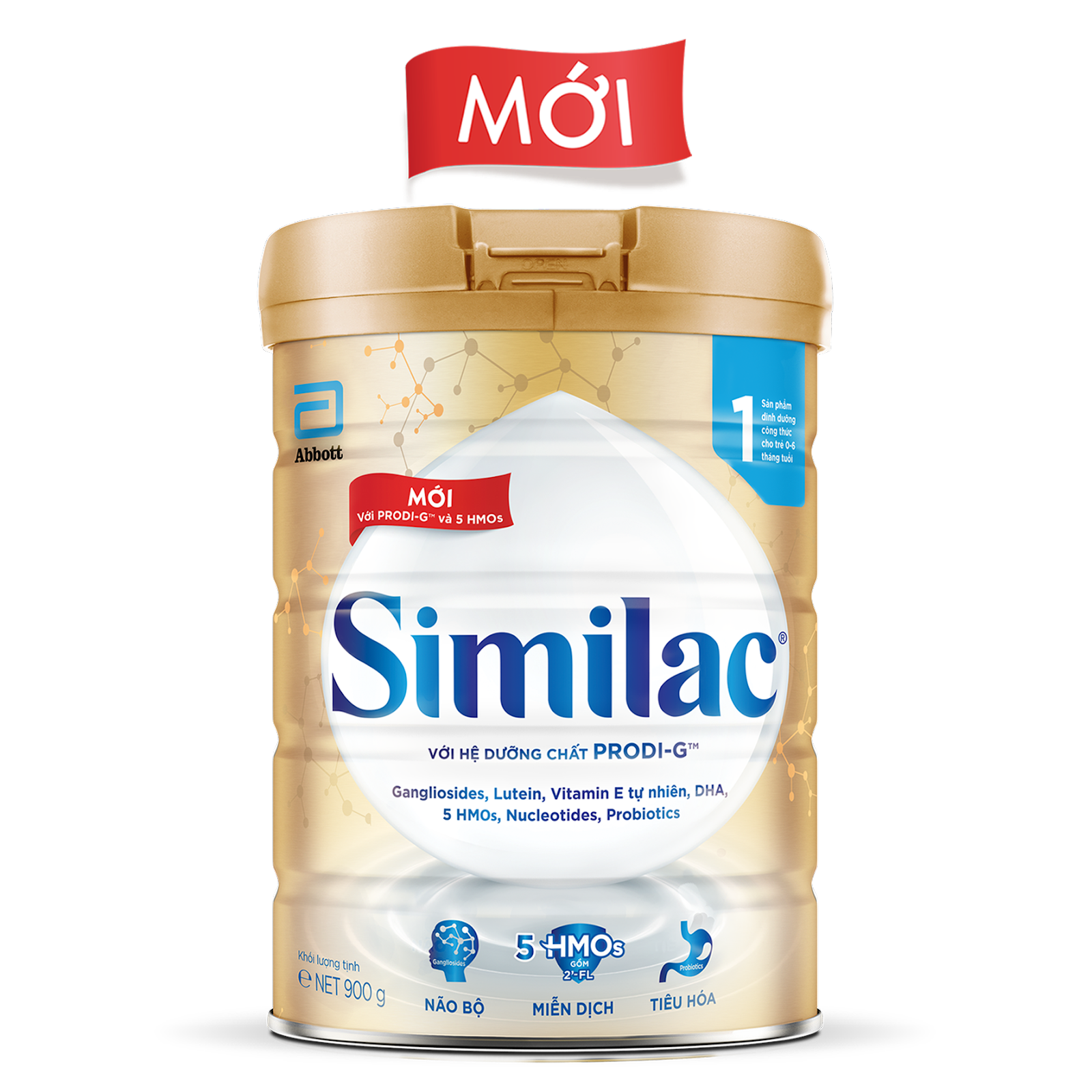 Sữa Bột Abbott Similac Newborn 1 900g