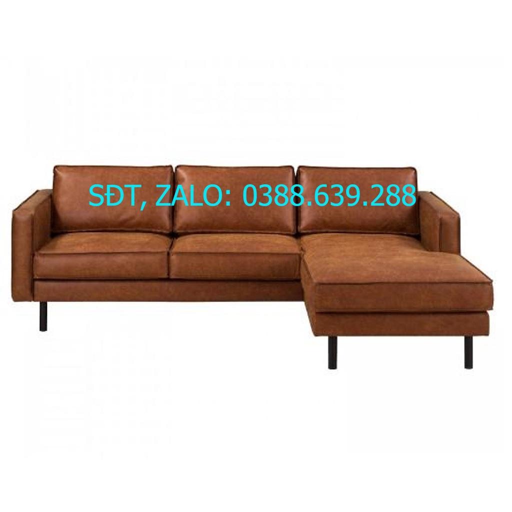 Sofa Góc Bọc Da  Bình Long Sofa