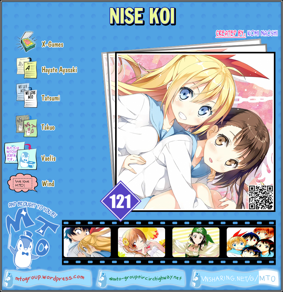 nisekoi - tình yêu giả tạo chapter 121 1