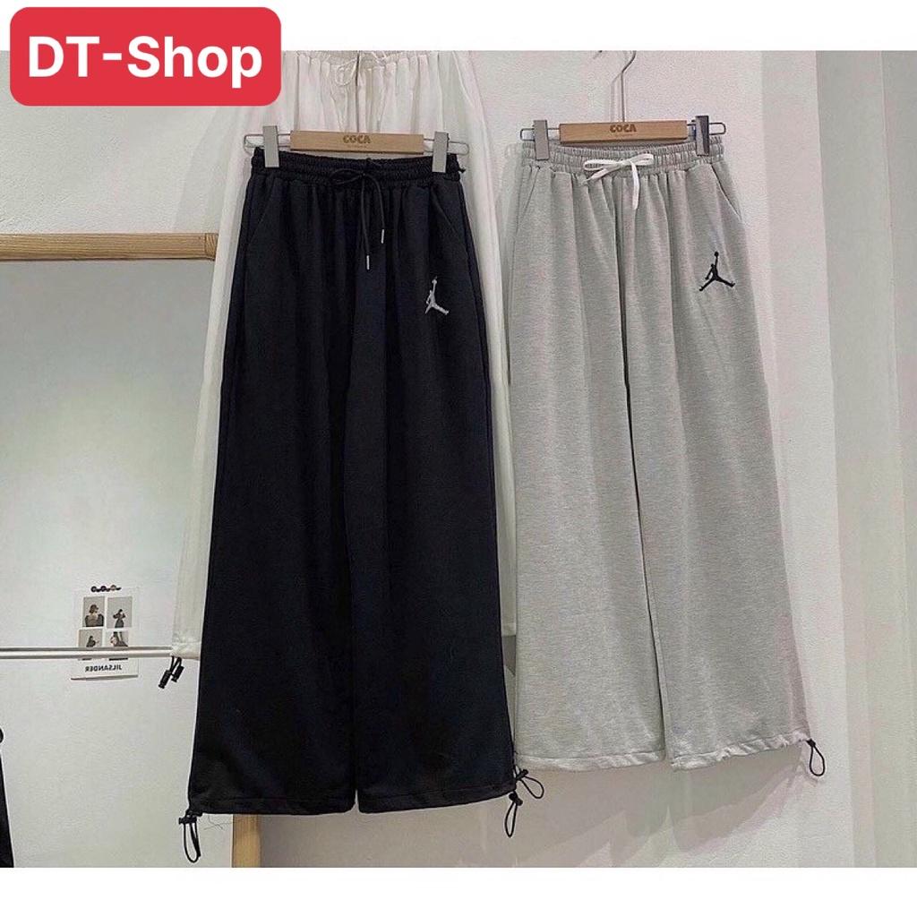 Quần ống rộng Shop Unisex,quần dài Simple dành cho nam nữ cạp chun có dây rút điều chỉnh eo,rút gấu mặc 2 kiểu jogger