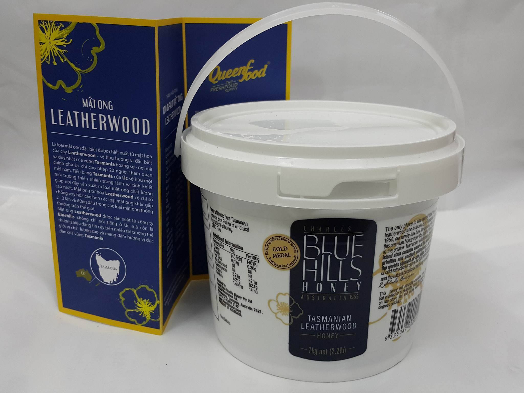 Mật Ong Leatherwood Tasmania BlueHills Úc 1kg