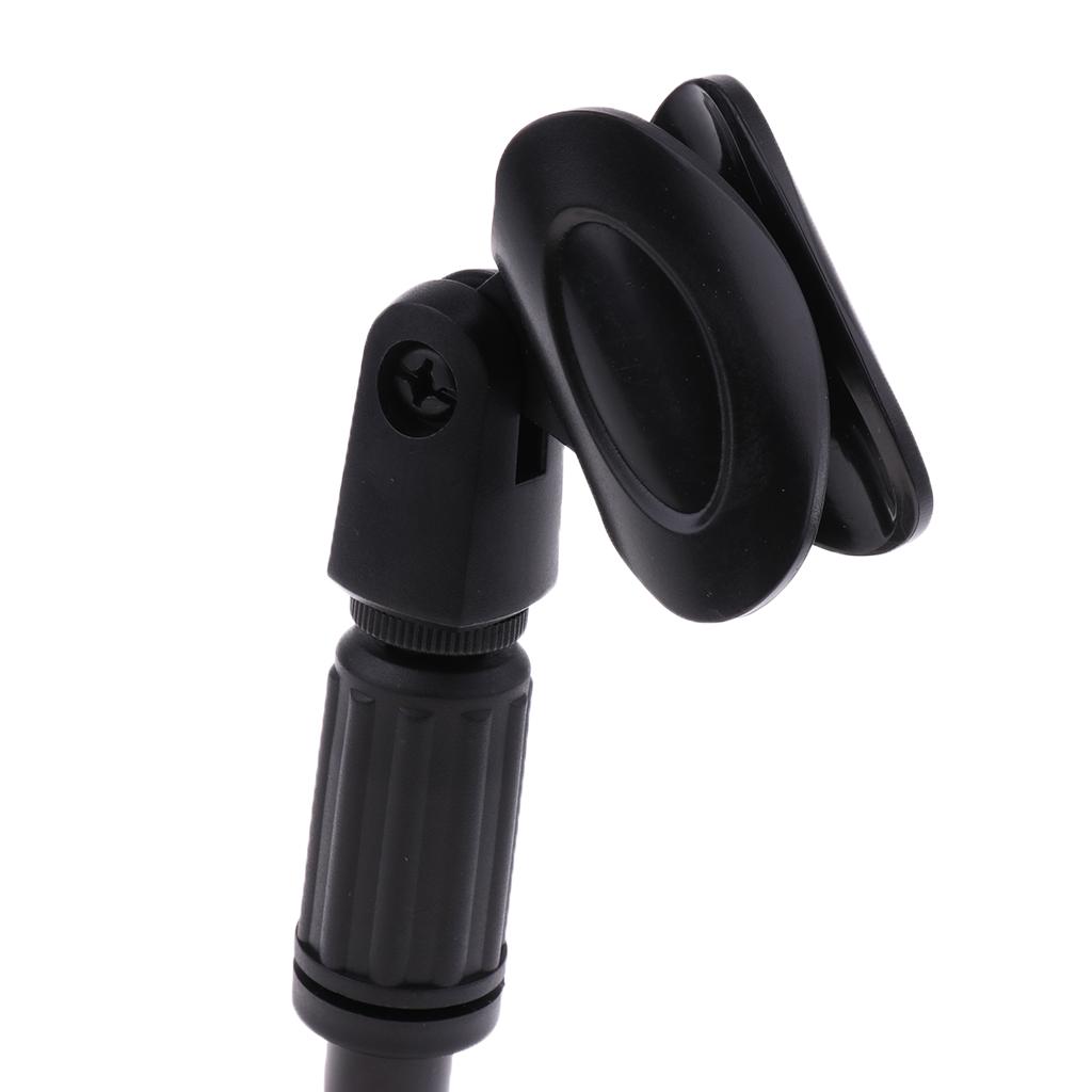 Desktop Microphone Stand Tabletop Clip Holder Mount for Meetings Lectures Podcasts
