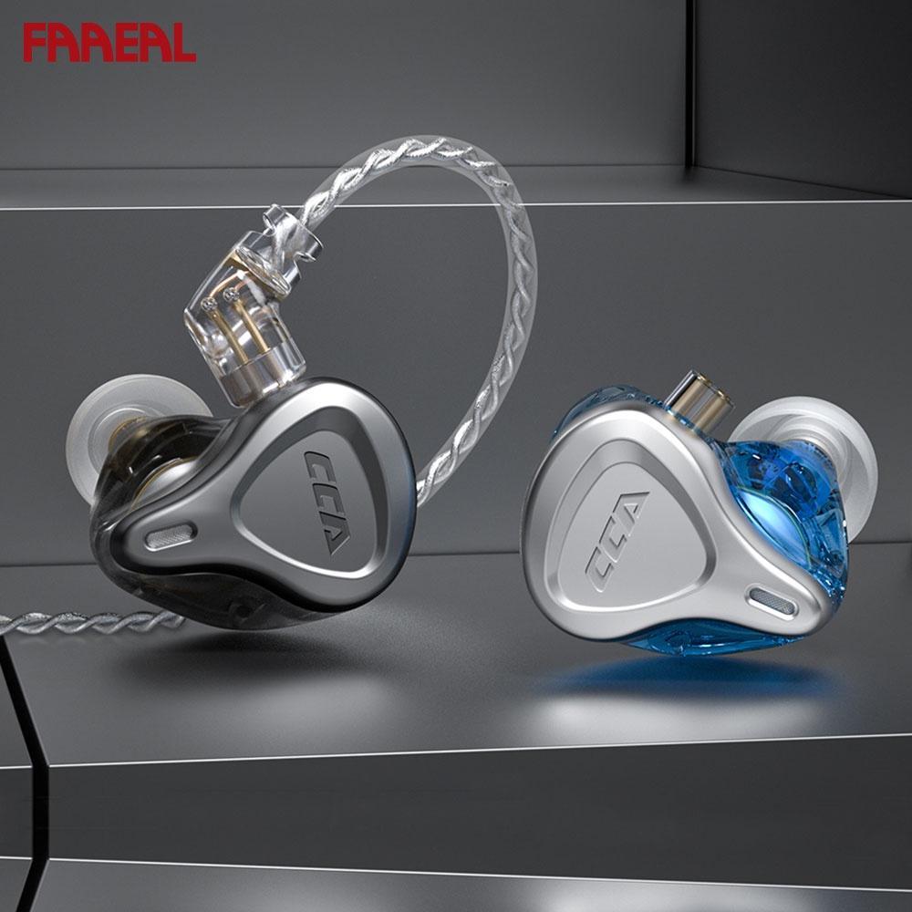 Tai Nghe Nhét Tai FAAEAL CCA CSN 1BA + 1DD Chống Ồn Chuyên Dụng Chơi Game Điện Thoại / MP3