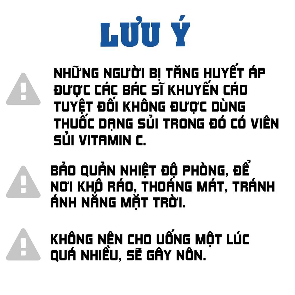 Viên sủi bổ sung vitamin Multifra ️️ tăng sức đề kháng Tuýp 20 viên