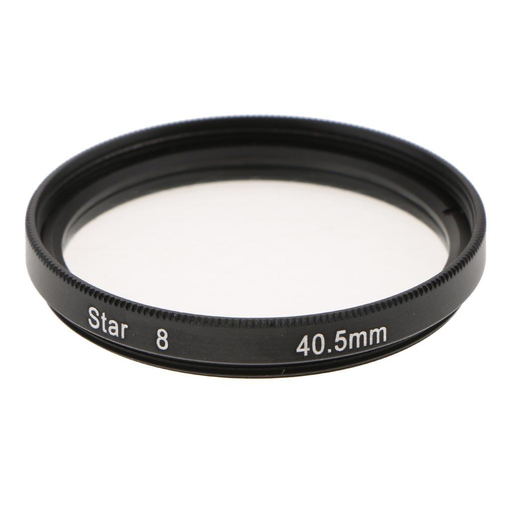 8 Point Rotated Star Light Cross Screen Special Effect Lens Filter