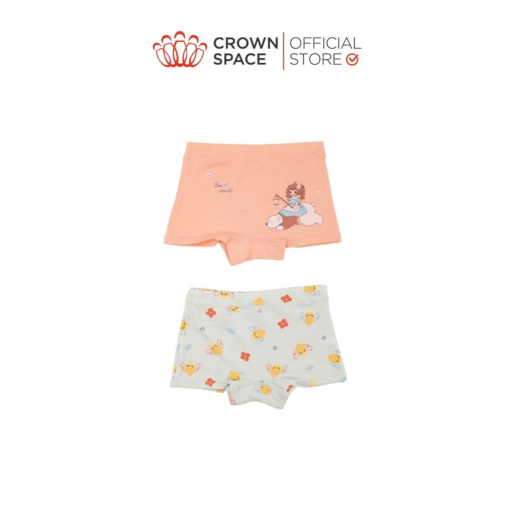 Set Combo 2 Quần Chip Ngẫu Nhiên Cho Bé CrownSpace CK802030 – Cotton Thoáng Mát, Kháng Khuẩn Cho Bé