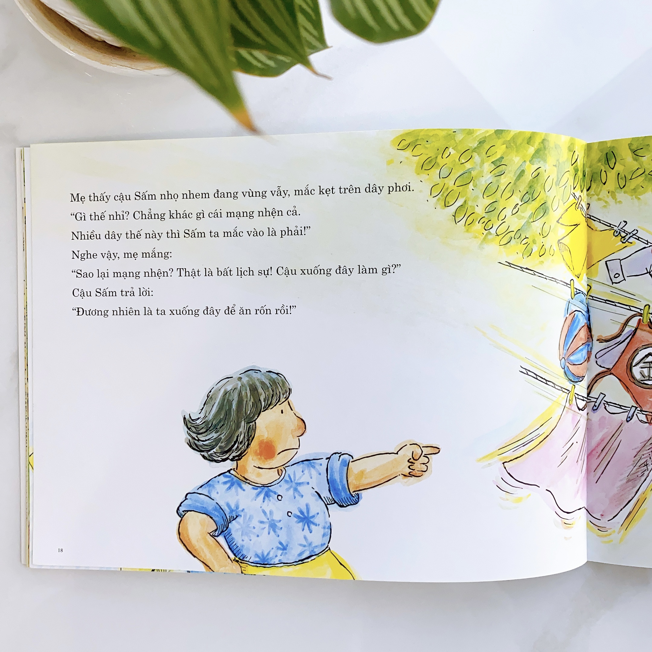 Ehon - Phát triển tư duy - Mẹ Giặt Đồ - cho bé 3-6 tuổi.