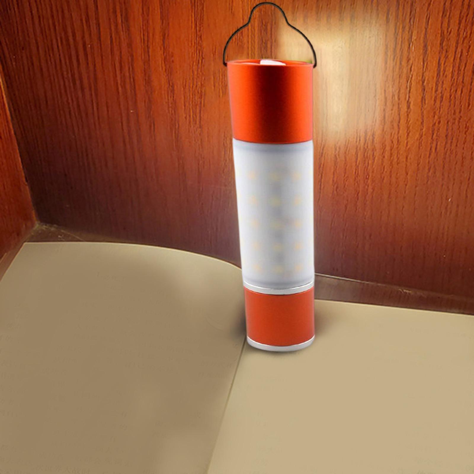 3Pcs Mini Flashlight USB Rechargeable Lightweight for Camping