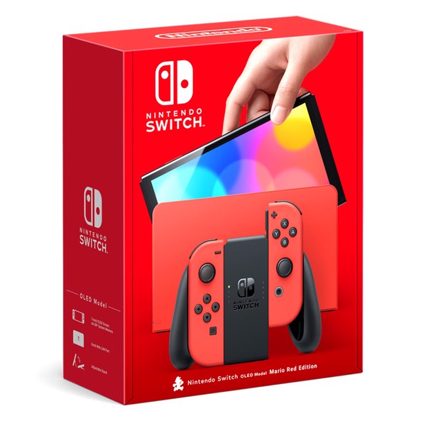 Máy chơi game Nintendo Switch Oled Mario Red Edition - Hàng nhập khẩu