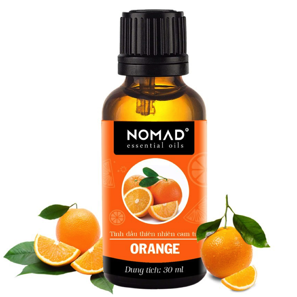 Tinh Dầu Thiên Nhiên Hương Cam Tươi Nomad Essential Oils Orange 100ml