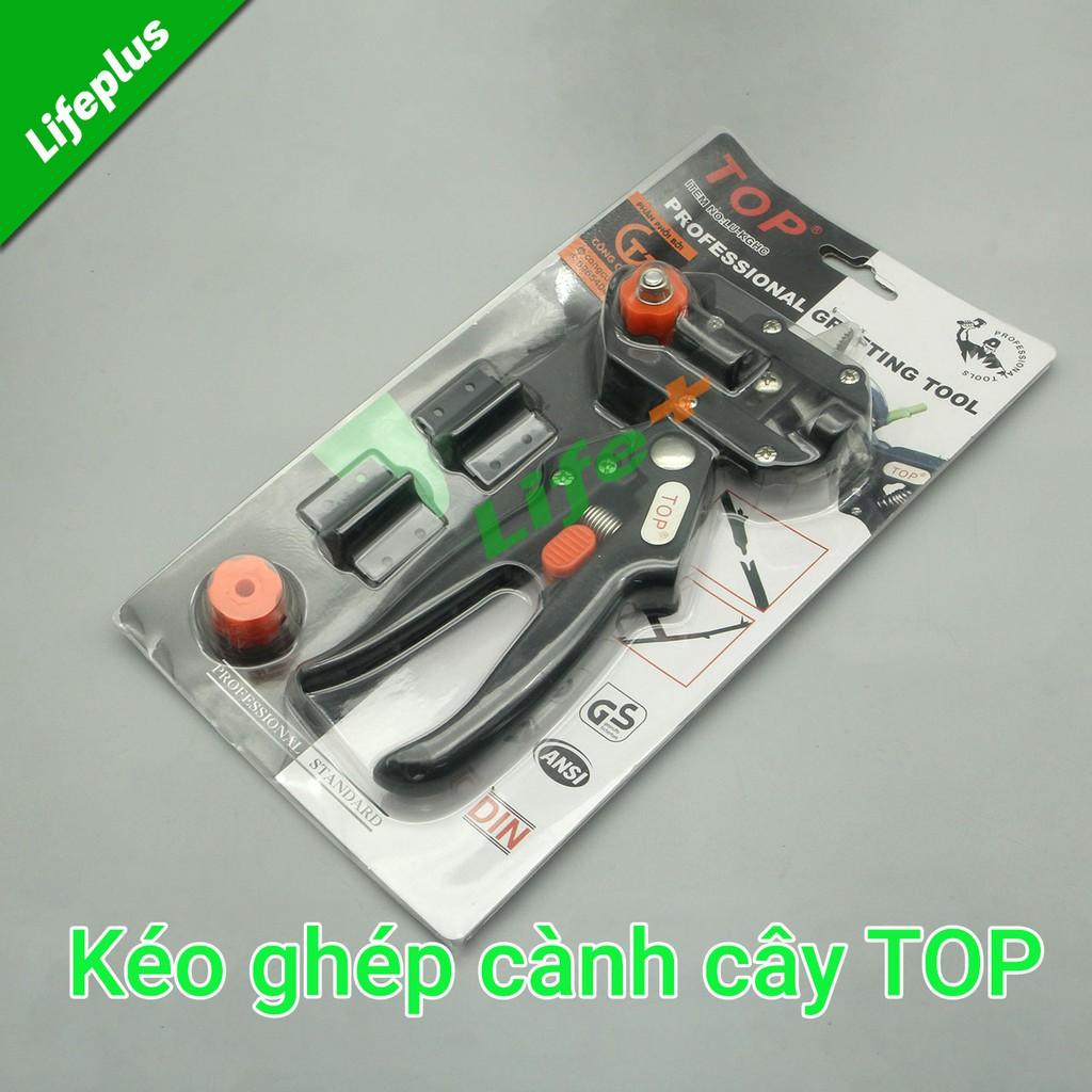 Kéo ghép cành cây TOP  LU-KGHC Tặng kèm 1 cuộn băng keo ghép cây chuyên dụng