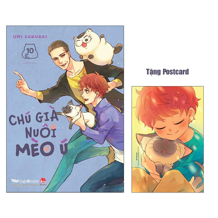 Chú Già Nuôi Mèo Ú - Tập 10 [Tặng Postcard]