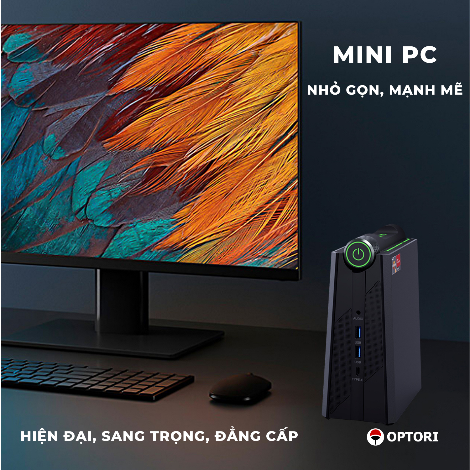 Máy tính đồ họa – PC Gaming – NUC AMD Ryzen9 6900HX - 8 core 16 luồng - 4.9Ghz (Hàng chính hãng)