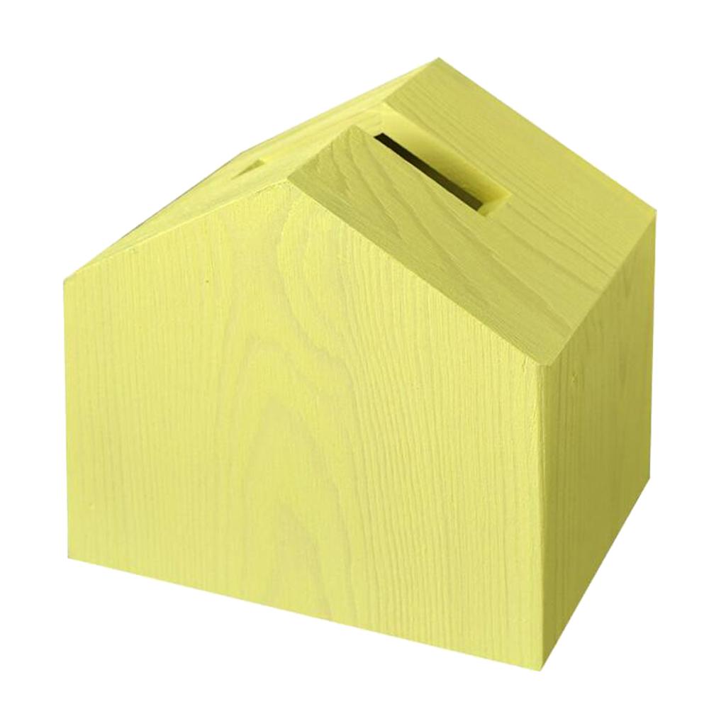 Wooden Tissue Box Cover Home Car Office Paper Napkin Holder Box