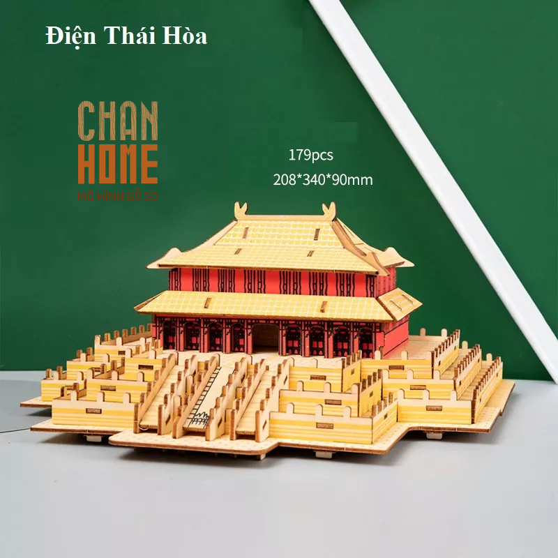 Mô Hình Kiến Trúc Cổ Trung Hoa Đồ Chơi DIY Tự Lắp Ghép Sáng Tạo Và An Toàn Cho Bé