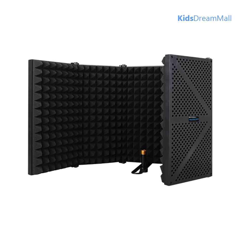 Mới Tấm Chắn Cách Âm Cho Micro Có Thể Gấp Gọn Tiện Dụng