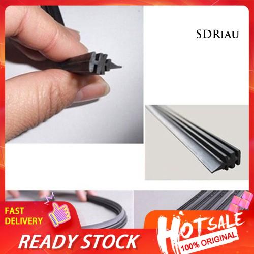Set 2 Dây Cao Su Thay Thế Cho Cần Gạt Nước Kính Chắn Gió Xe Hơi 6mm