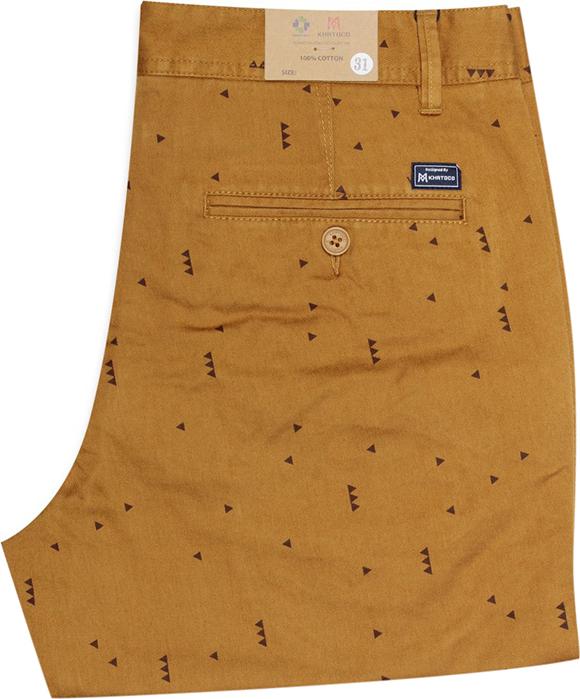 Quần short kaki nam Khatoco Q3M378R0-VNIN002-2011-019