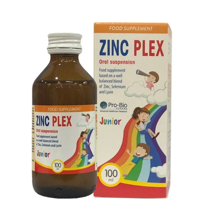 Zinc Plex Syrup - Giúp Trẻ Ăn Ngon Miệng & Kích Thích Tiêu Hóa