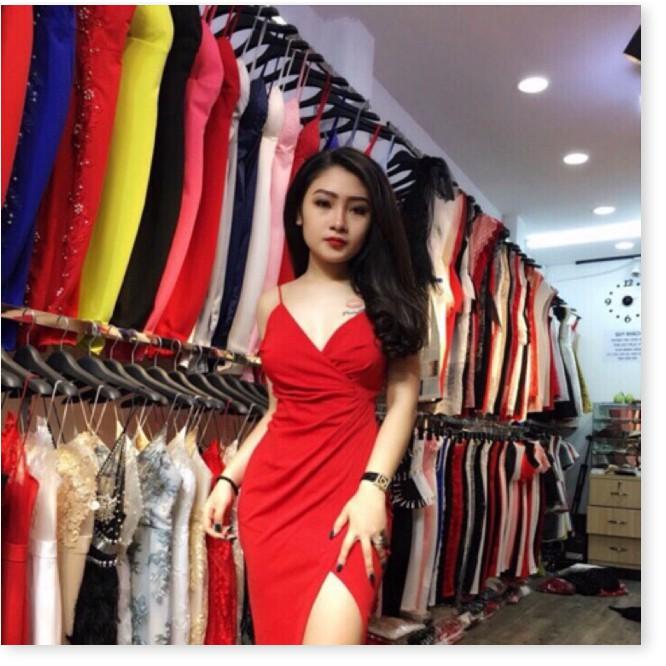 ĐẦM 2 DÂY BODY NHÚNG EO