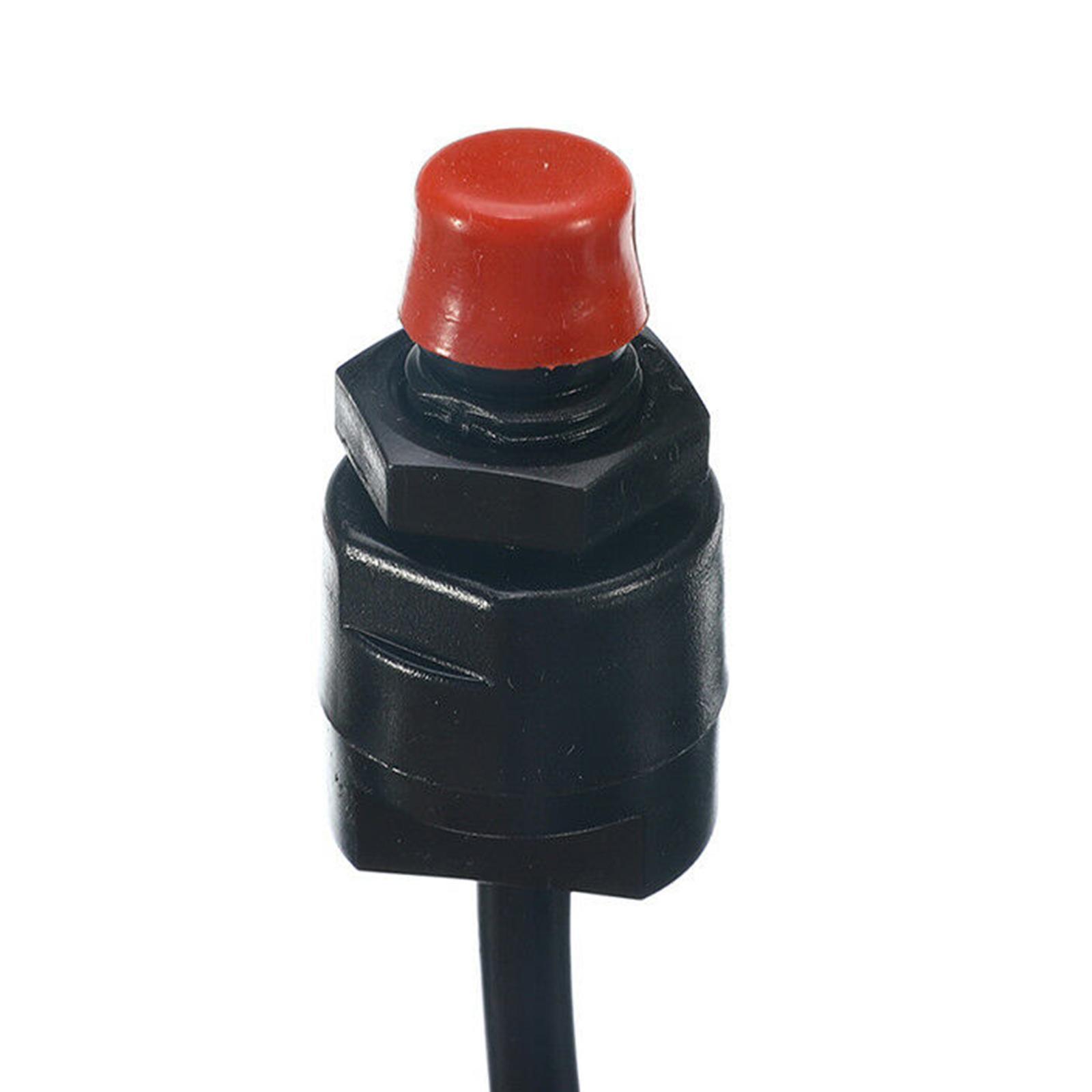 Outboard Motor Kill Switch W/ Safety Tether Lanyard Fit for Red