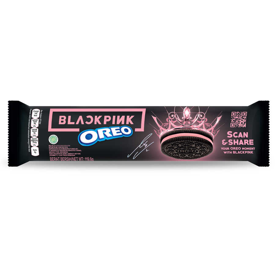 [Limited Edition] Combo 3 thanh Bánh quy OREO BLACKPINK Black version 3x119.6g