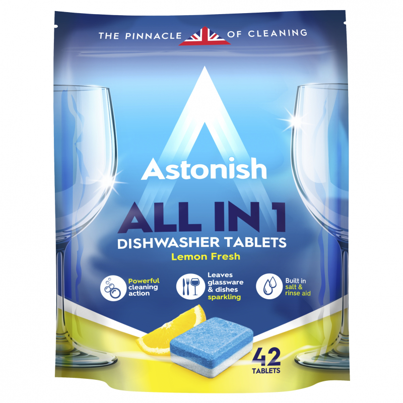 VIÊN RỬA CHÉN BÁT ALL IN 1 ASTONISH C2170 42 VIÊN