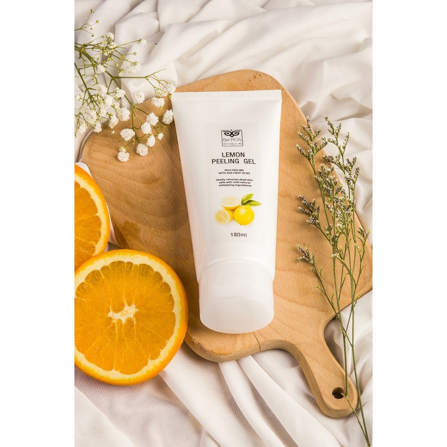 Tẩy da chết Be'Pos Lemon Peeling Gel