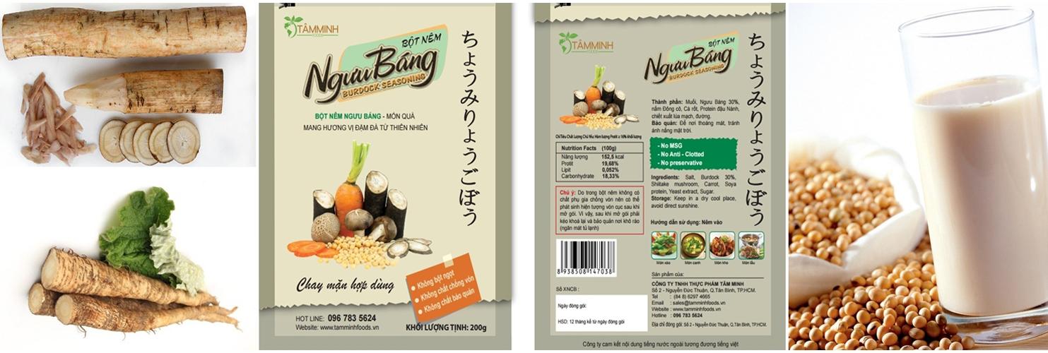 Hình ảnh Bột Nêm Từ Thiên Nhiên Ngưu Báng (450g)