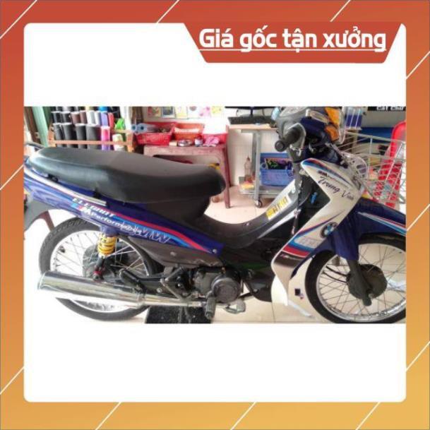 Tem rời elegant BMW trắng xanh