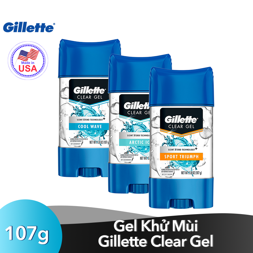 Gel Khử Mùi Gillette Clear Gel 107g