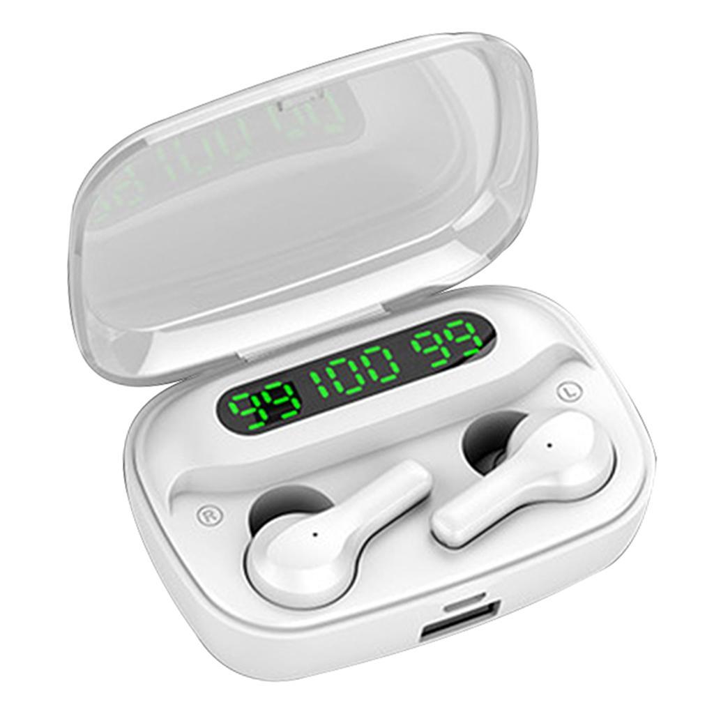 IPX7 5.0 Headset Earphones earplugs Waterproof Black