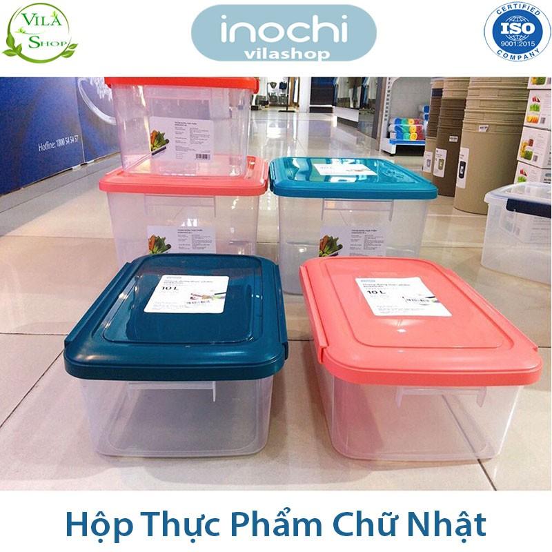 Hộp Đựng Thực Phẩm, Thùng Đựng Thực Phẩm Bảo Quản Đồ Tươi Chữ Nhật Chính Hãng Inochi