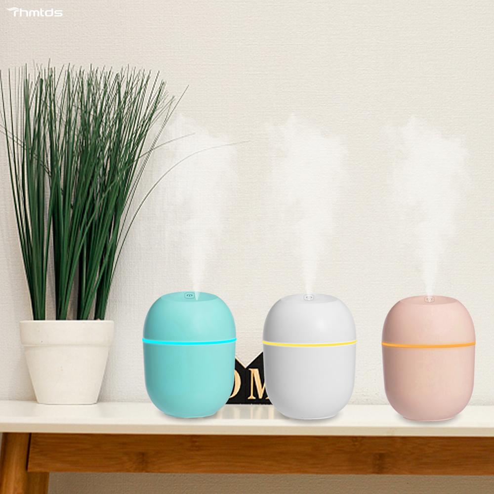 Bán Chạy Điện Mini Máy Tạo Độ Ẩm Không Khí 220Ml Thơm Khuếch Tán USB Máy Khuếch Tán Tinh Dầu Lạnh Máy Phun Sương Với Đèn Ban Đêm