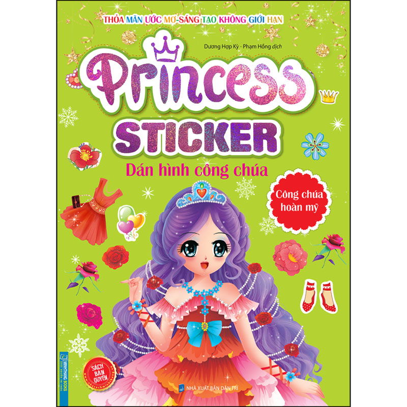 Princess Sticker - Dán Hình Công Chúa - Công Chúa Hoàn Mỹ