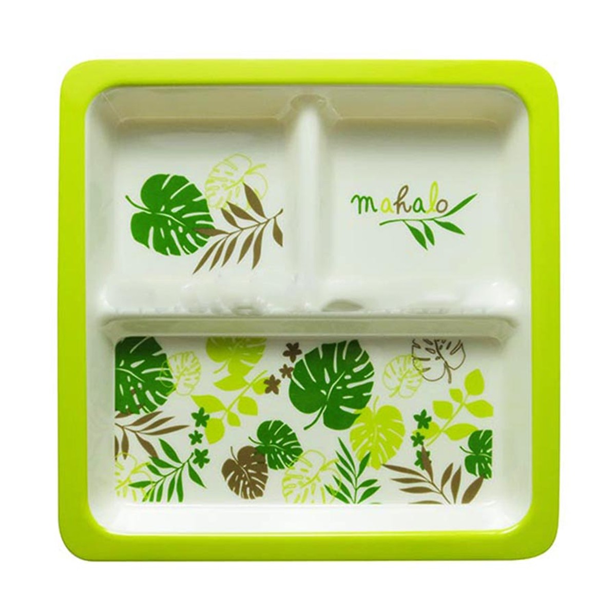 Khay ăn 4 ngăn hình vuông cao cấp 22cm hàng Japan Tặng Cafe MeetMore