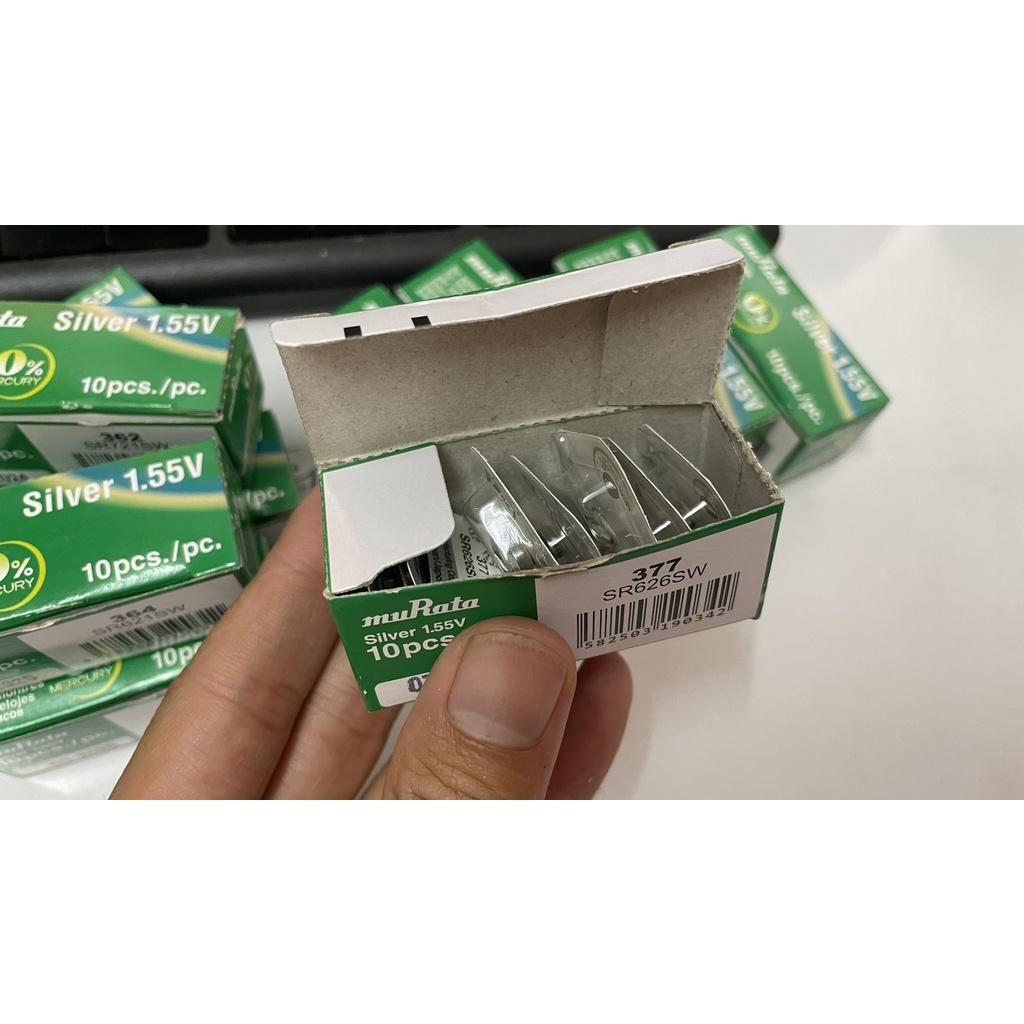 Pin Murata Nhật Bản 377 dành cho đồng hồ đeo tay 1.55V