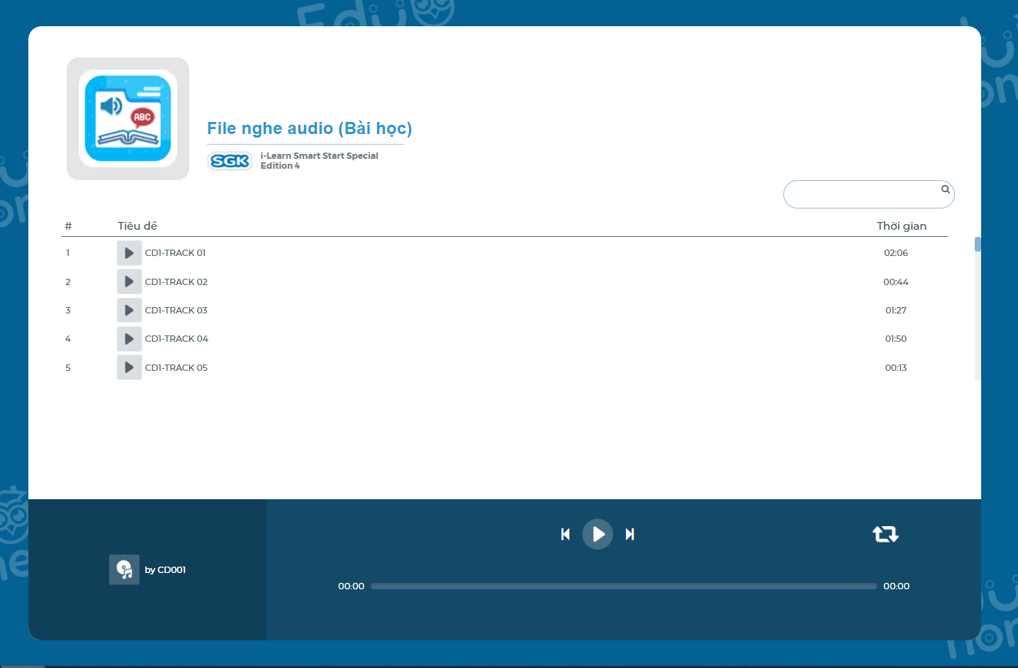 Hình ảnh [E-BOOK] i-Learn Smart Start Special Edition 4 File nghe Audio bài học