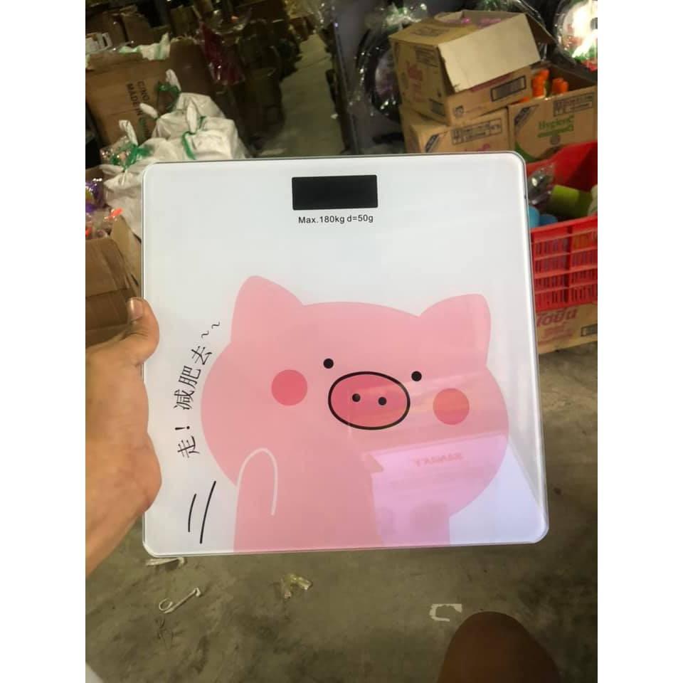 Cân Điện Tử Sức Khỏe Pink Pig Hình Lợn Hồng Siêu Yêu - Vận Chuyển Miễn Phí Toàn Quốc